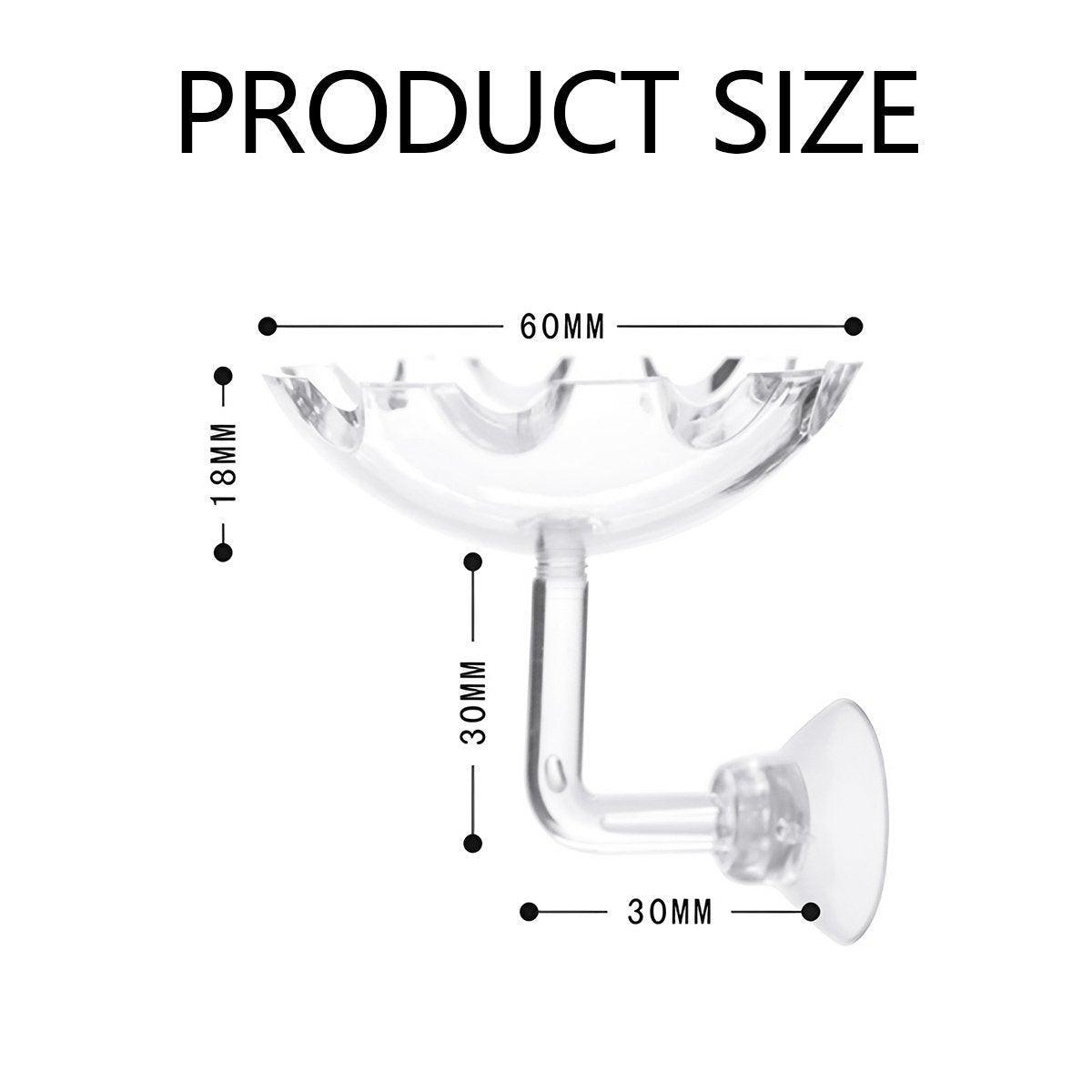 Aquarium Fish Tank Shrimp Food Feeder Clear Arylic Feeding Dish Fish Tank Feeder