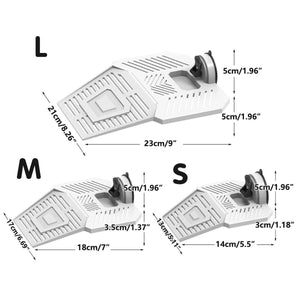 Detachable Tortoise Drying Platform with Climbing Ramp