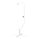 Adjustable Birdcage Stand Sturdy Metal Parrot Cage Holder with 360° Hook