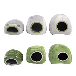 Plush Hamster House for Small Pets Cozy and Stylish Bed