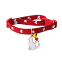 Adjustable Pet Collar with Safety Buckle Bell for Kitten and Dog Necklace