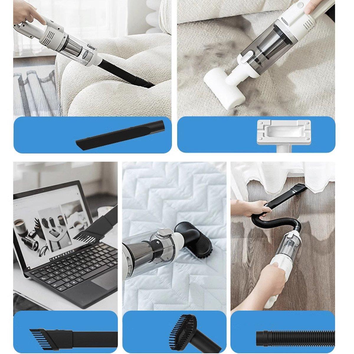Fully Automatic Wireless Vacuum Cleaner for Pets Powerful & Portable