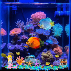 Luminous Sand Particles Micro Landscape Aquarium Fluorescent Landscape Luminous Sand 3-5mm Gravel Cross-border Supply