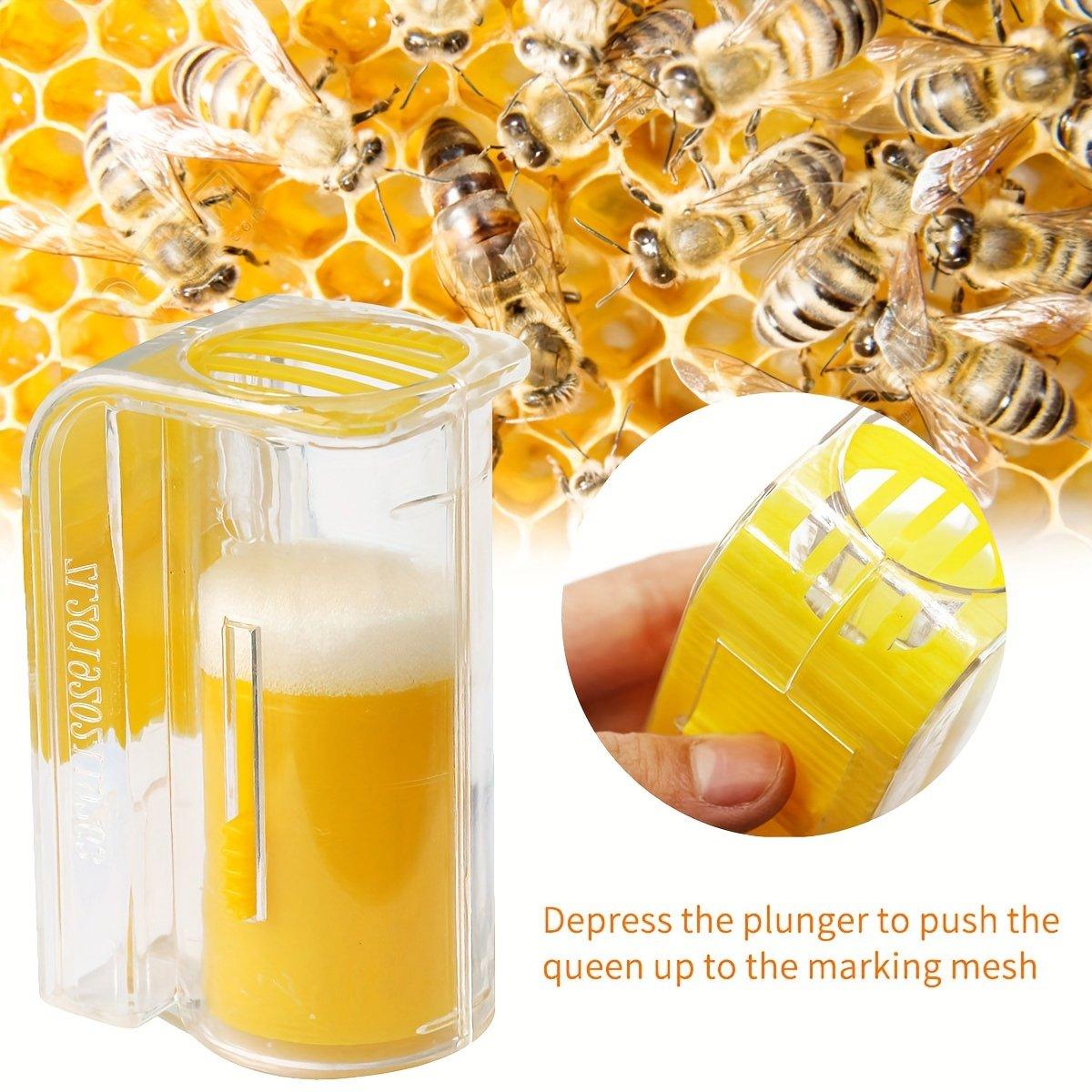 Queen Bee Marker Bottle Durable Beekeeping Tool for Safe Marking