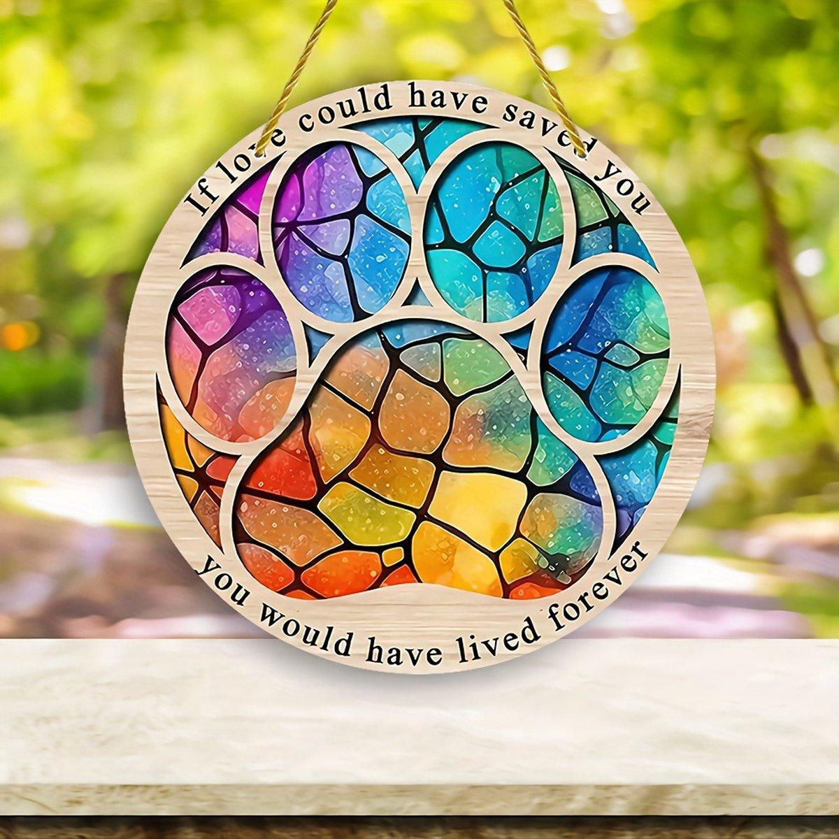 Pet Memorial Wind Chime for Indoor & Outdoor Tribute