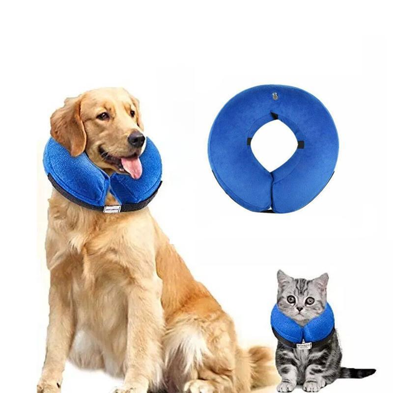 Inflatable Pet Healing Collar - Dog & Cat Medical Protective Cone Jackets