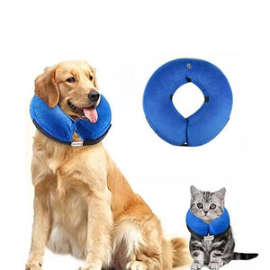 Inflatable Pet Healing Collar - Dog & Cat Medical Protective Cone Jackets