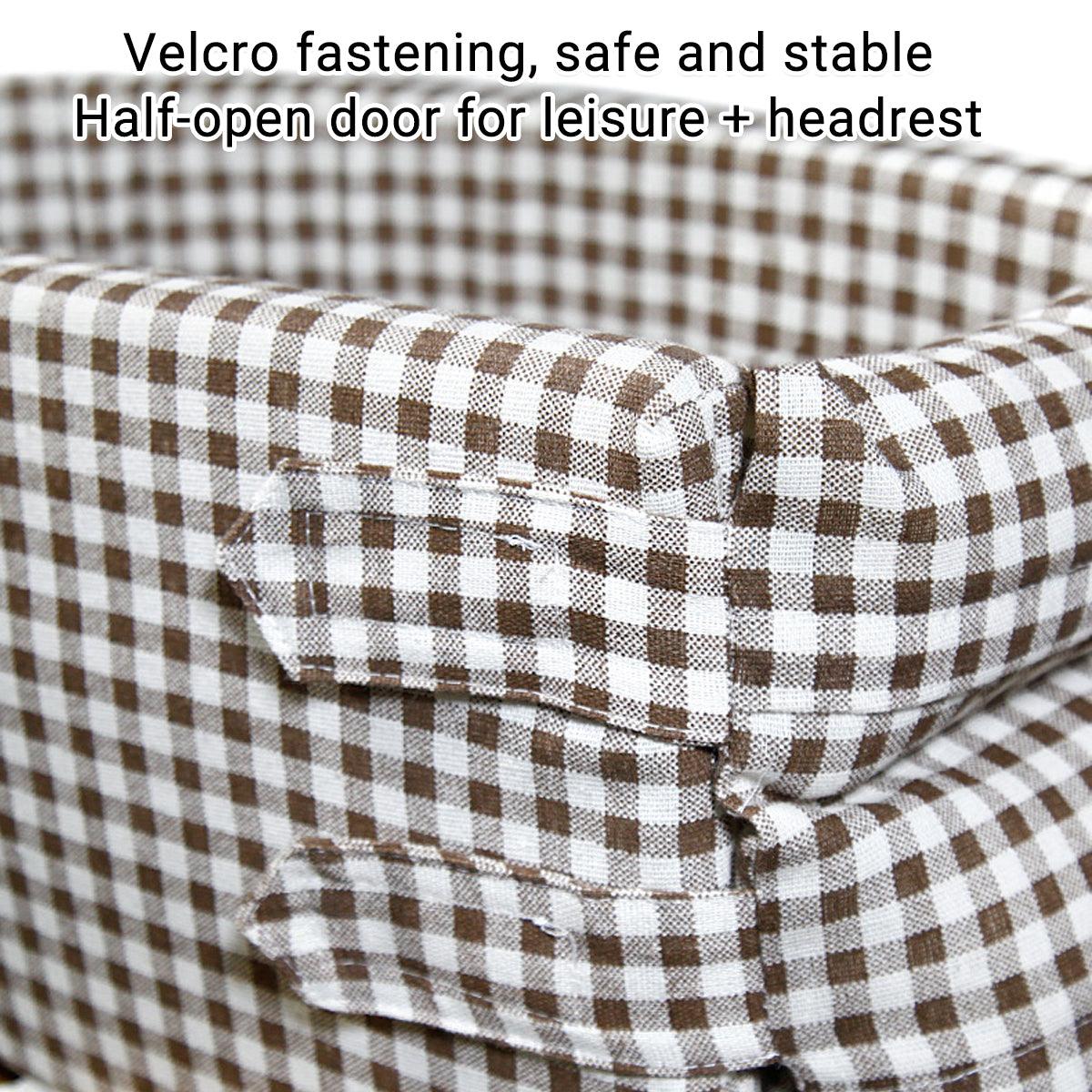 Comfortable & Secure Dog Crate for Car Travel Portable Pet Carrier