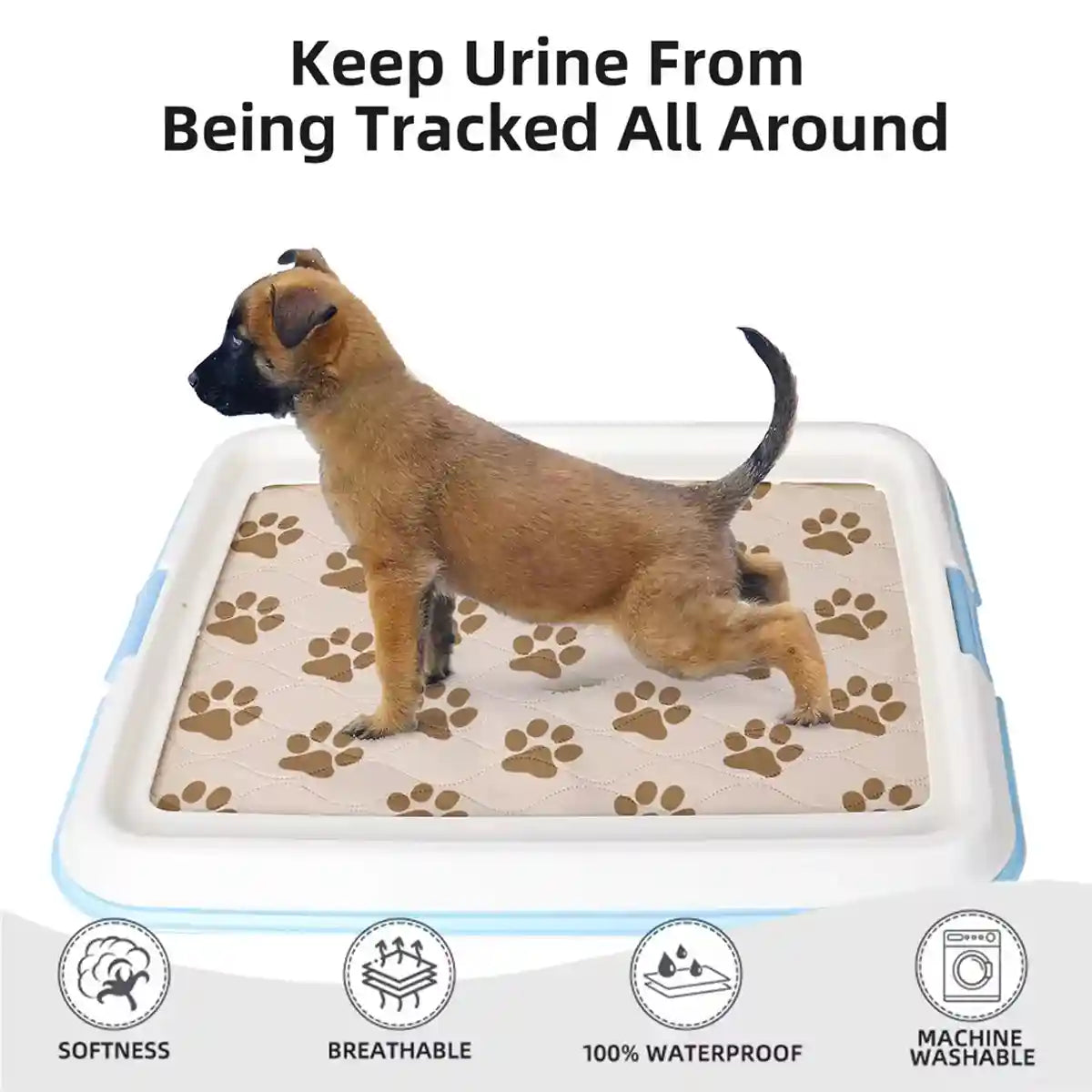 Washable Reusable Pet Dog Pee Pad