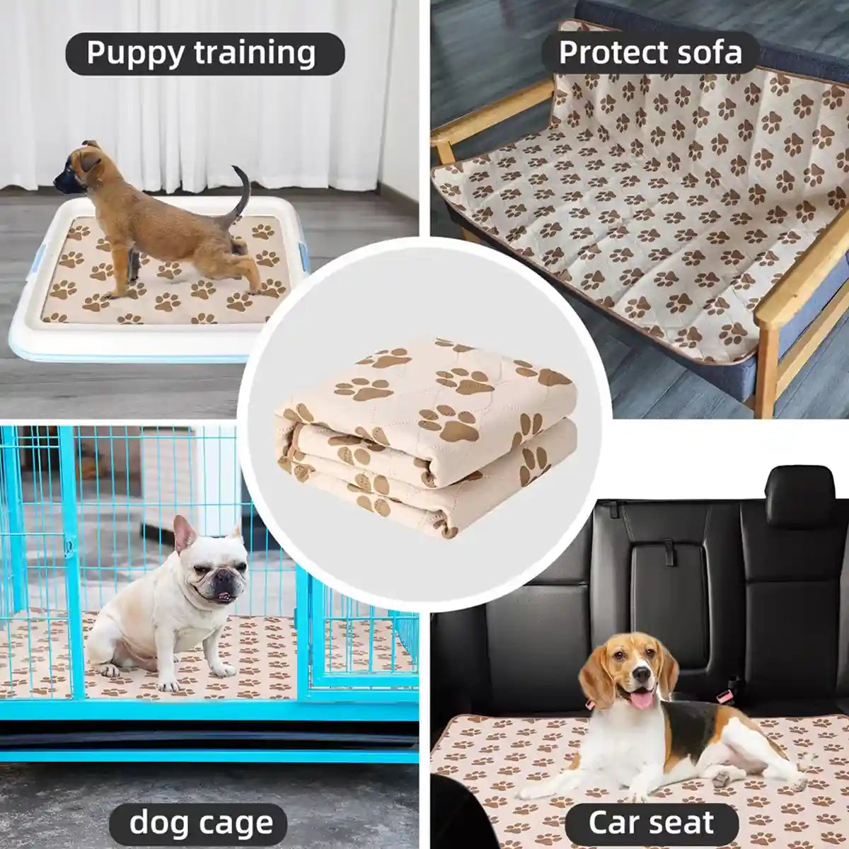 Washable Reusable Pet Dog Pee Pad