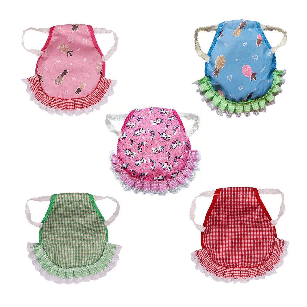 5PC Chicken Saddle Apron for Hen Protection Feather Regeneration & Comfort