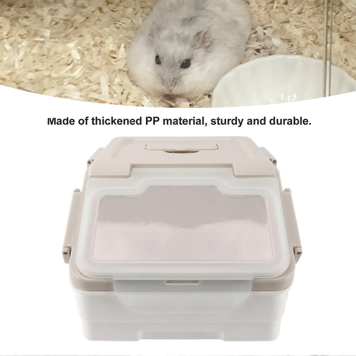 Small Animal Bath House With Lid