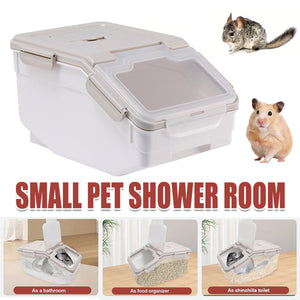 Small Animal Bath House With Lid