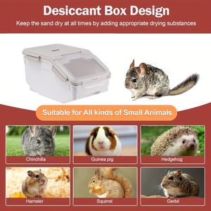 Small Animal Bath House With Lid