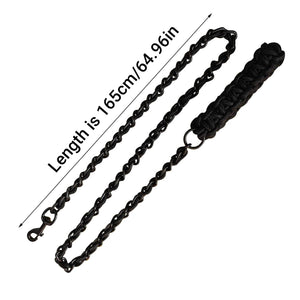 Chew Proof Dog Leash Heavy Duty Metal Chain Leash