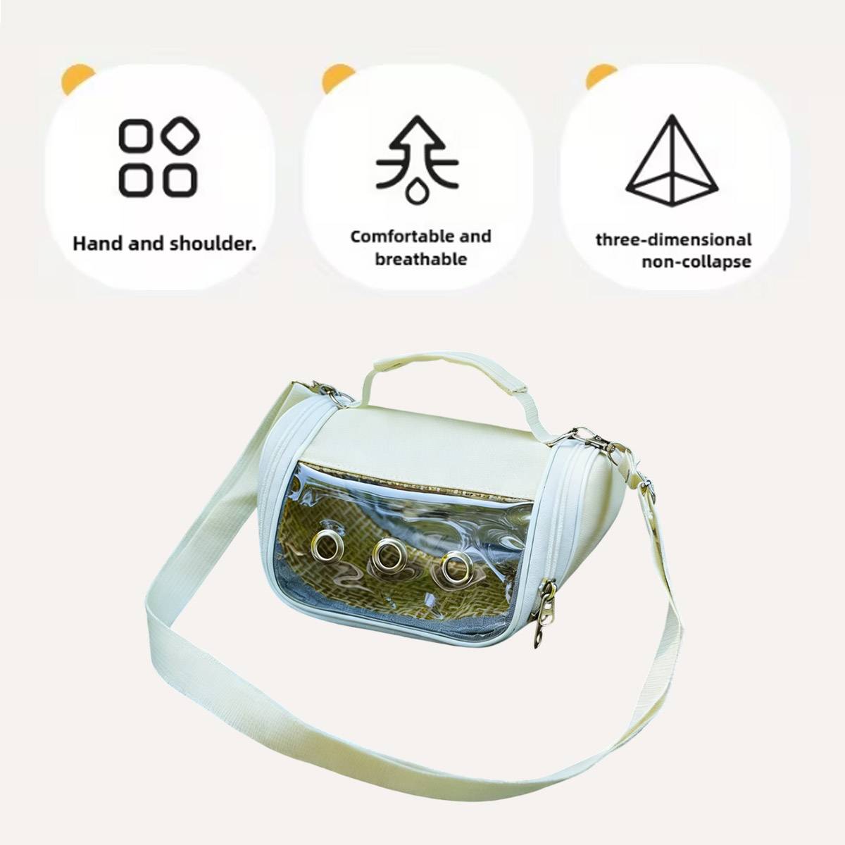 Small Pet Carrying Bag Travel Carrier