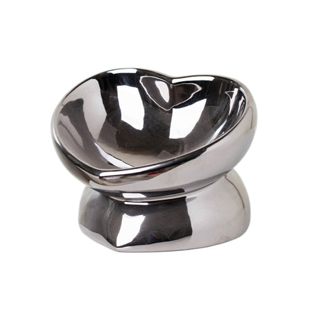 Anti-knock ceramic pet bowl for cats and small dogs – product view 15