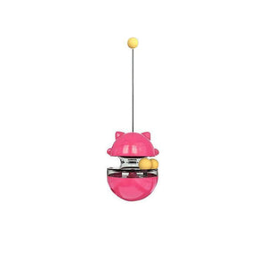 Interactive Cat Treat Ball for Self-Play and Slow Feeding
