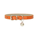 Stylish Designer Dog Collars Premium PU Leather & Adjustable Fit 9 Colours