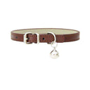 Stylish Designer Dog Collars Premium PU Leather & Adjustable Fit 9 Colours