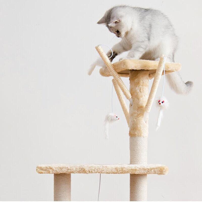 Multi-Level Cat Tower Cat Tree 4 Colours