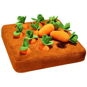 Dog Snuffle Toys Carrots Plush Dog Toy for Interactive Play and Foraging Skills
