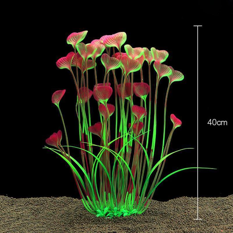 Faux Aquarium Plants Artificial Water Plants 40cm 3 Colours