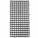 8Pcs Durable Fish Grid Dividers 30*15*0.6cm Black & White