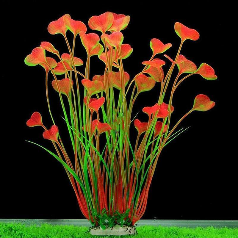 Faux Aquarium Plants Artificial Water Plants 40cm 3 Colours