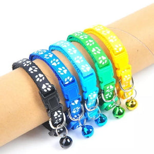 Adjustable Pet Collar Set 12pcs Assorted Puppy ID Collars with Bell